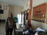 Bhabinkamtibmas Polsek Cikupa Sosialisasikan Layanan 110 di Kantor Desa Budimulya