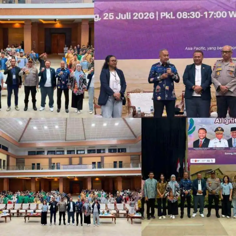 Kapolda PBD Dukung Pengembangan SDM Digital, Hadiri AI Ignition Road to Sorong
