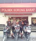 Team Elang Polsek Sorong Barat Berhasil Ringkus Terduga Pelaku Begal, Tiga Laporan Polisi Berhasil Diungkap
