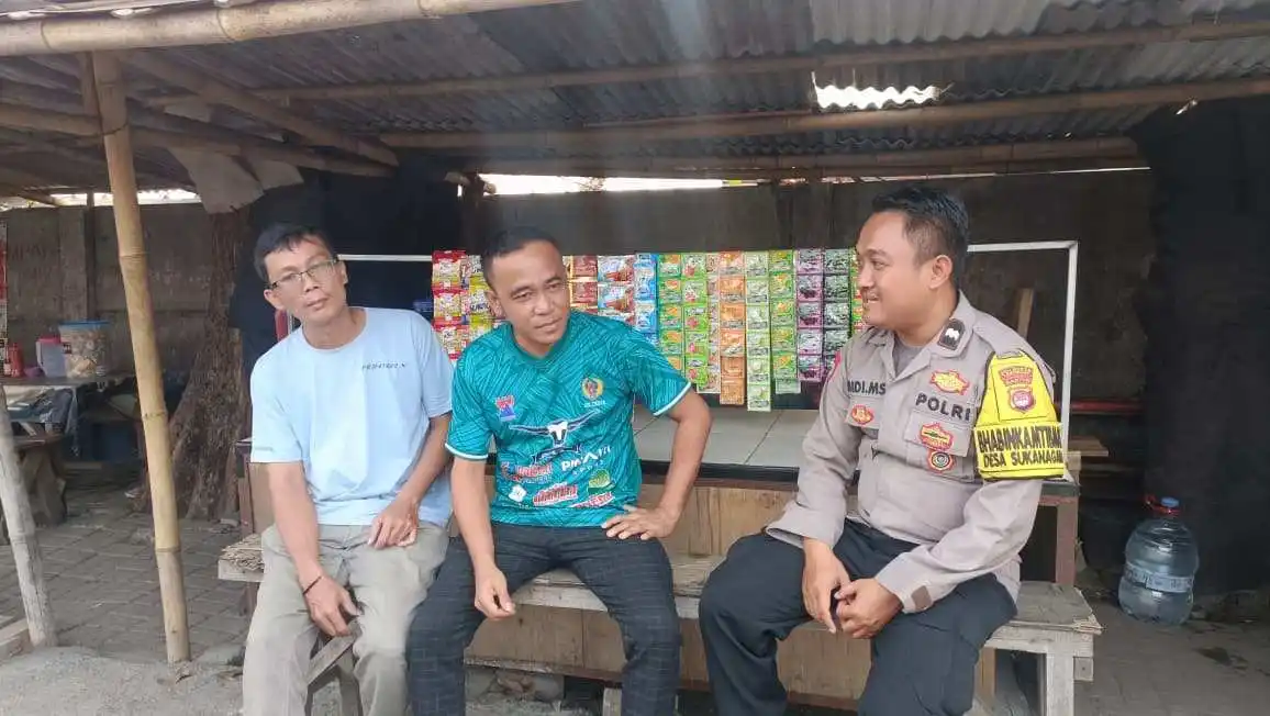 Warung Bhabinkamtibmas Polsek Cikupa Jadi Sarana Serap Aspirasi Warga Desa Sukanagara