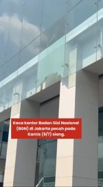 Viral Kaca Gedung BGN Retak dan Pecah, Polisi Bantah Isu Penembakan