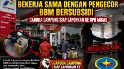 Diduga Operator SPBU Gunung Alip Bekerja Sama dengan Pengecor BBM Bersubsidi, GARUDA Lampung Siap Laporkan ke BPH Migas Diduga Operator SPBU Gunung Alip Bekerja Sama dengan Pengecor BBM Bersubsidi, GARUDA Lampung Siap Laporkan ke BPH Migas