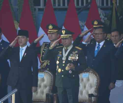 Panglima TNI Hadiri Peringatan HUT Ke-80 Bhayangkara, Perkuat Sinergi TNI-Polri