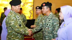 Irjen TNI Pimpin Laporan Korps Kenaikan Pangkat 105 Pati TNI
