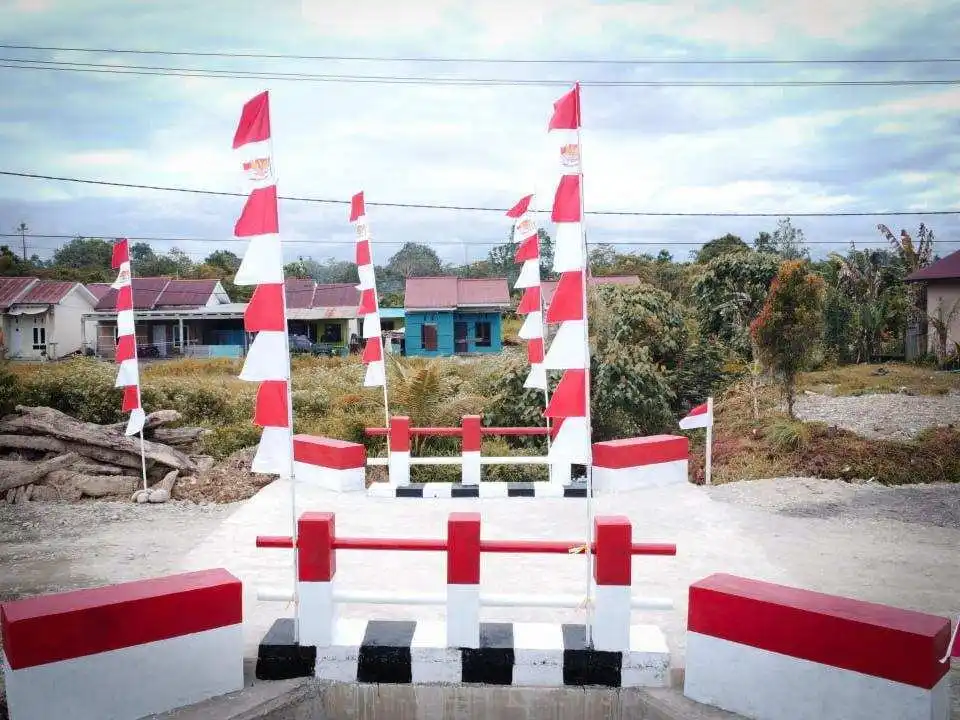 Warga Kampung Jimbi Sambut Gembira Rampungnya Pembangunan Jembatan Beton