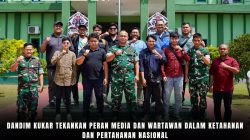Dandim Kukar Tekankan Peran Media dan Wartawan dalam Ketahanan dan Pertahanan Nasional Dandim Kukar Tekankan Peran Media dan Wartawan dalam Ketahanan dan Pertahanan Nasional