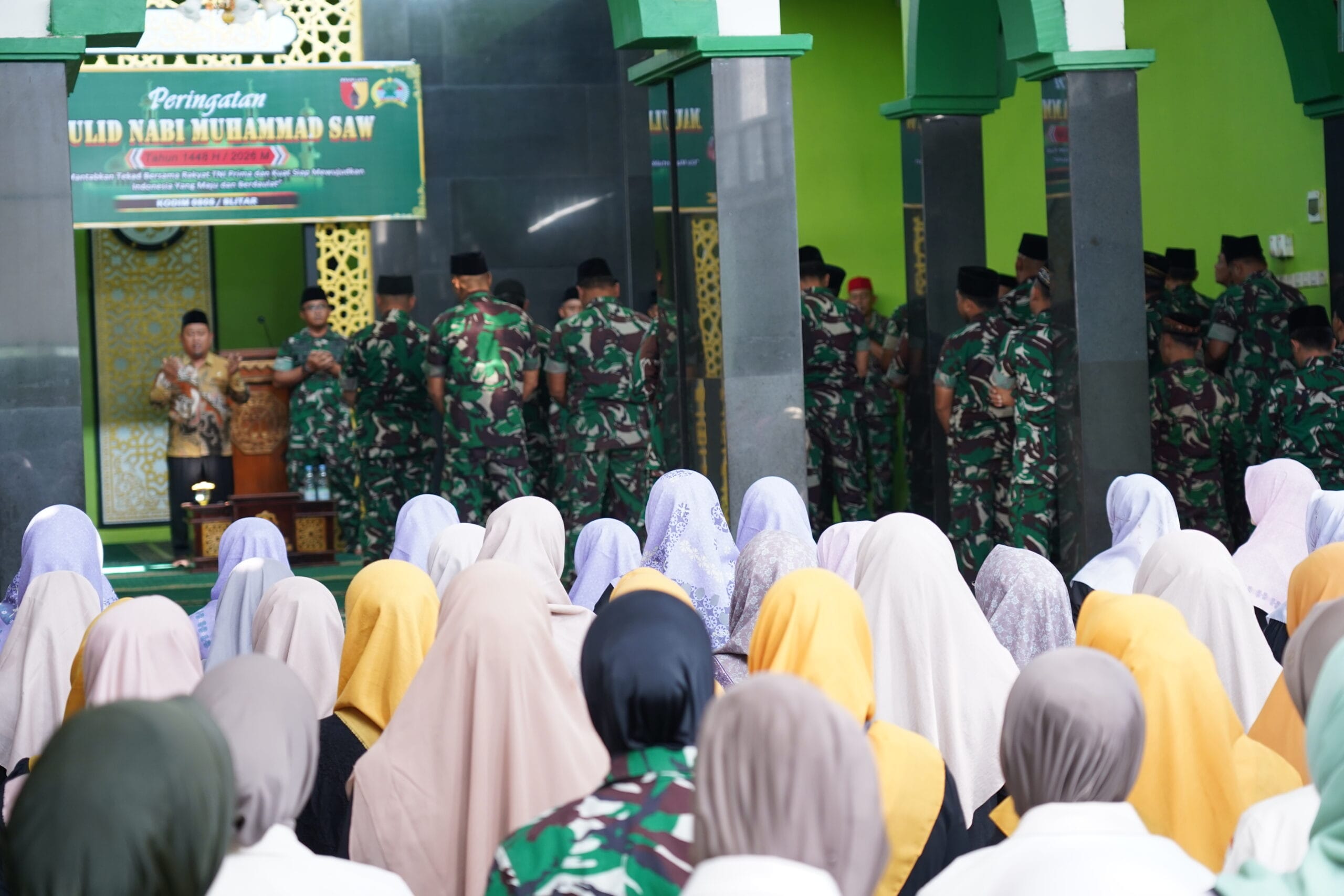 Perkuat Iman Dan Ketaatan, Kodim 0808/Blitar Gelar Peringatan Maulid Nabi Muhammad SAW 1448 H