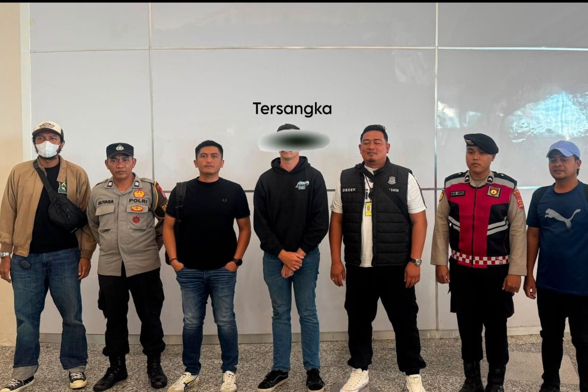 Pangkalan Polisi Amankan WNA Australia Diduga Melanggar Kesusilaan di Bali