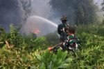 Api Belum Usai Perjuangan Berlanjut, Satgas Irigasi Lanud Sjamsudin Noor Terus Perkuat Upaya Padamkan Karhutla Kalsel Optimalkan Air Hingga Dinginkan Lahan Gambut