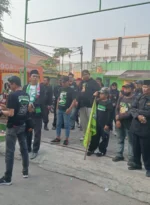 Jaga Ketertiban Jadi Pesan Koordinator Saat Massa FBR Penjaringan Bertolak ke Milad ke-25