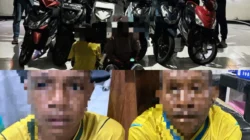 Team Mangewang Polresta Sorong Kota Tangkap Dua Pelaku Curanmor, Enam Unit Sepeda Motor Diamankan