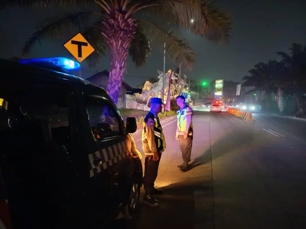 IPDA Andhika Pimpin Patroli Ops Cipkon KRYD, Polsek Cikupa Antisipasi Gangguan Kamtibmas di Sejumlah Titik Rawan