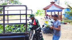 Perkuat Ketahanan Pangan: Satgas TMMD 129 Bojonegoro Pasok Ratusan Bibit Sayuran untuk Warga Kesongo