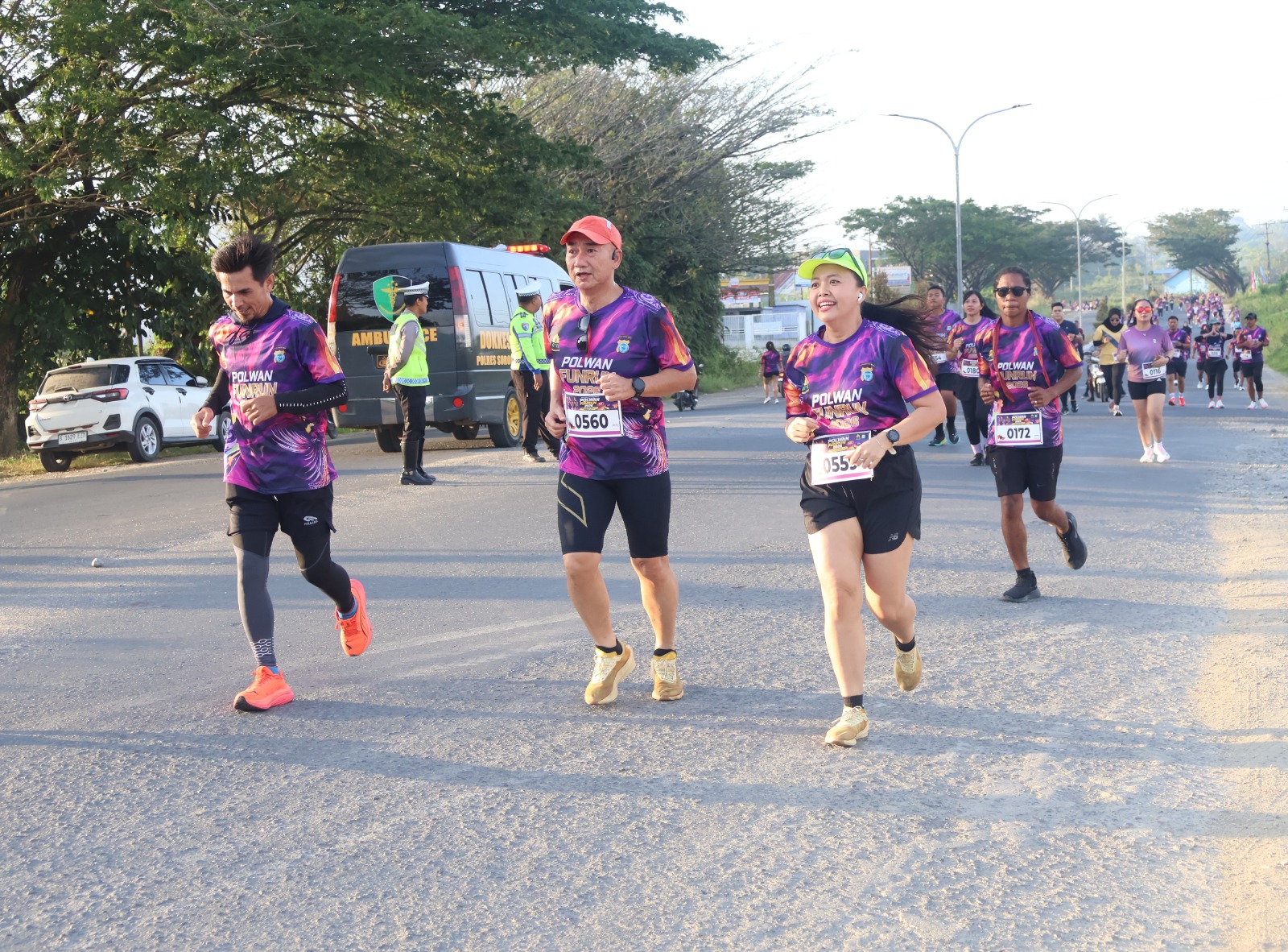 Polwan Run 2026 Polda Papua Barat Daya Meriah, Pererat Kebersamaan Polri dan Masyarakat Polwan Run 2026 Polda Papua Barat Daya Meriah, Pererat Kebersamaan Polri dan Masyarakat