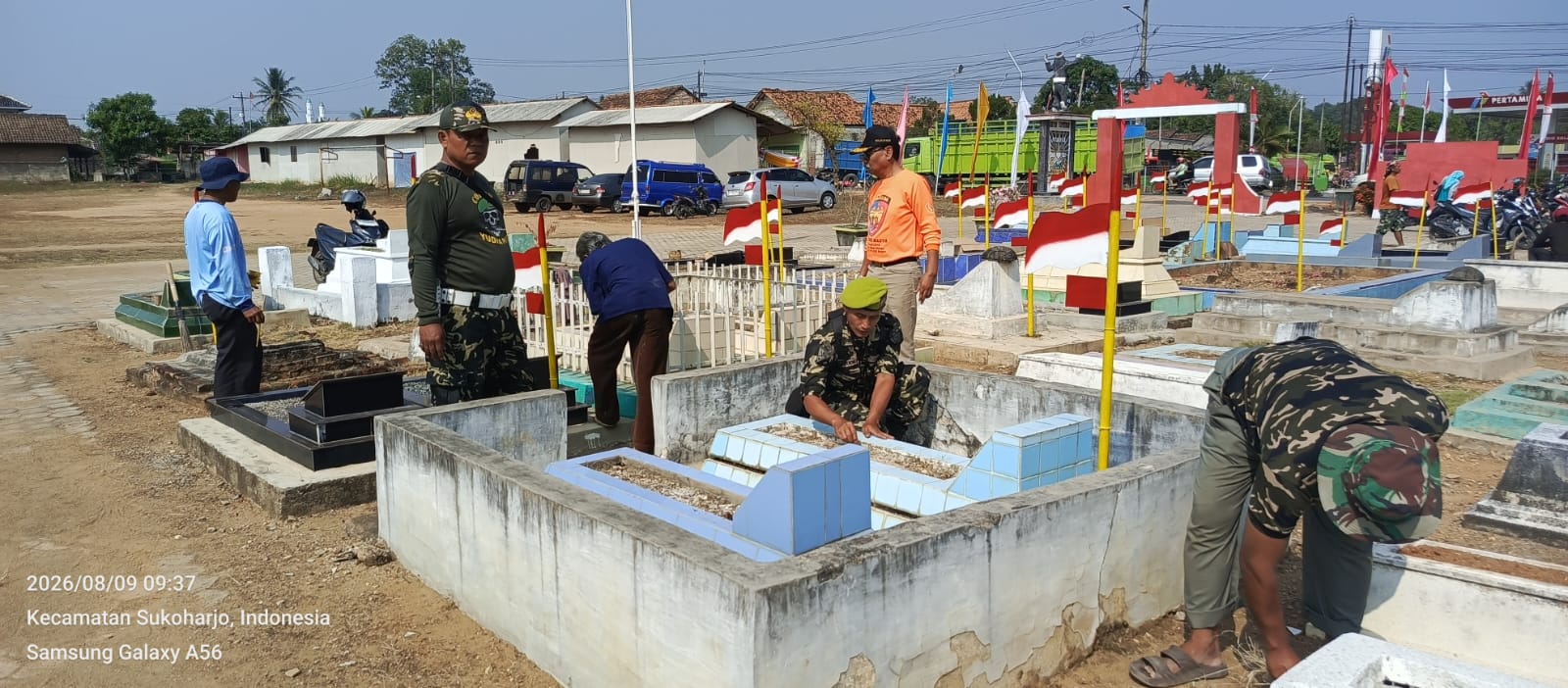PPM Pringsewu Gelar Aksi Sosial Korve di Makam Pahlawan Keputran, Sambut Hari Veteran Nasional dan HUT RI ke-81 PPM Pringsewu Gelar Aksi Sosial Korve di Makam Pahlawan Keputran, Sambut Hari Veteran Nasional dan HUT RI ke-81
