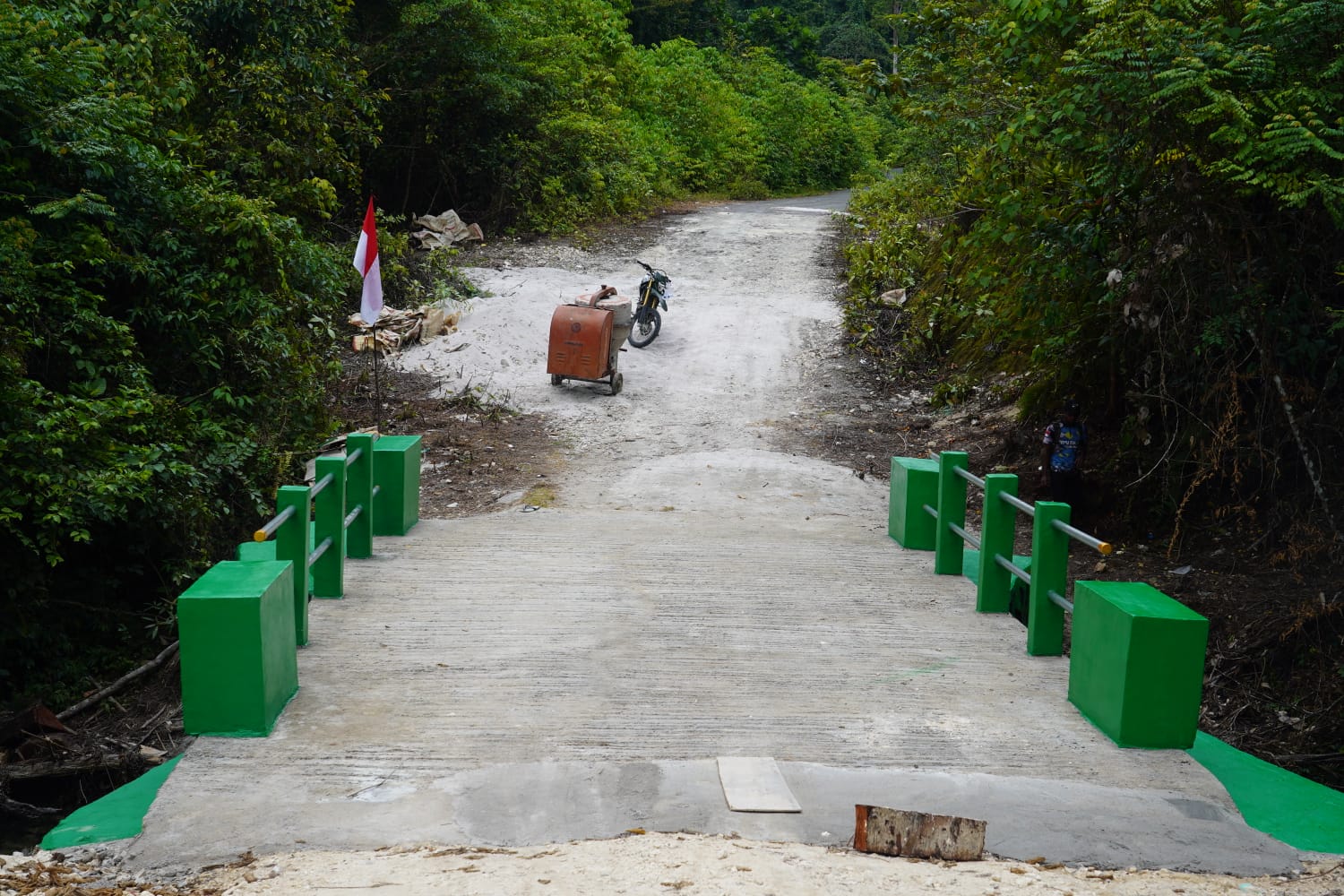 Jembatan Rampung, Akses Warga Semakin Lancar, Bukti Nyata TMMD Ke-129 Hadirkan Manfaat untuk Kampung Sesor