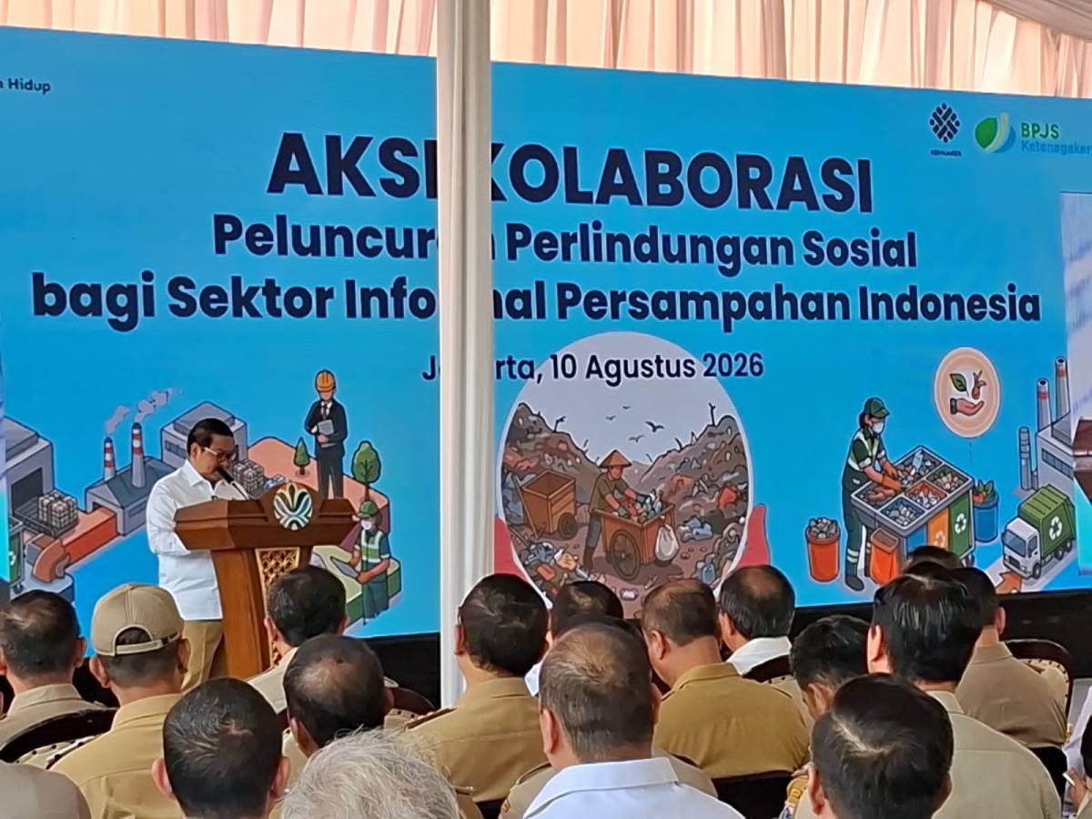 Pemerintah Dorong Pengelolaan Sampah Berkelanjutan dan Perluasan Perlindungan Pekerja Informal