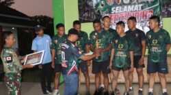 Lewat Smash Kebersamaan: TMMD 129 Bojonegoro Pererat Kemunggalan TNI-Mahasiswa dan Warga Kesongo