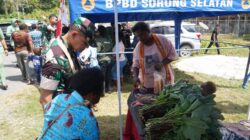UMKM Persit KCK Cabang XVI Ramaikan Penutupan TMMD Ke-129, Hasil Kebun Mama-Mama Sesor Jadi Produk Unggulan
