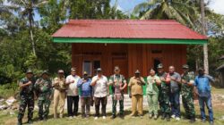 Danrem 181/PVT Bersama Forkopimda Tinjau Hasil TMMD Ke-129, Pastikan Pembangunan di Kampung Sesor Berikan Manfaat Nyata