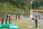 Penutupan TMMD Ke-129 TA 2026 di Kampung Sesor Resmi Ditutup Danrem 181/PVT