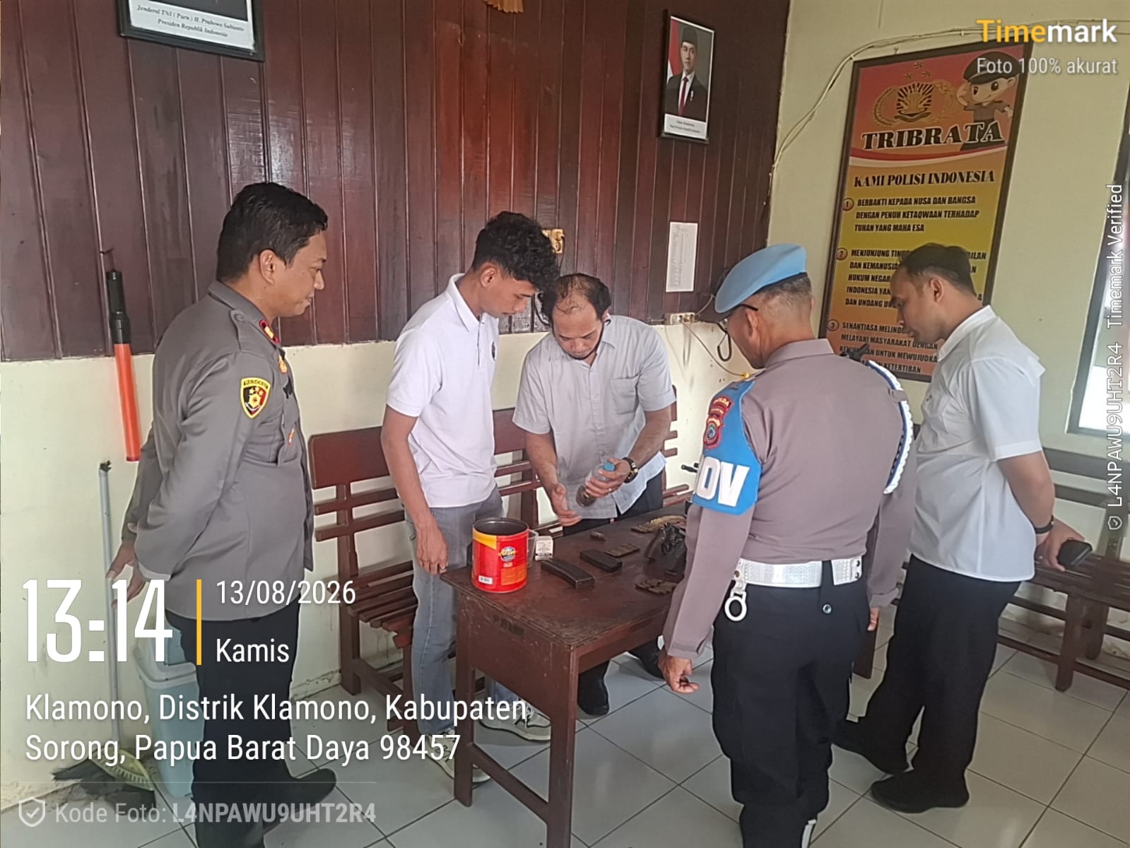 Propam Polda Papua Barat Daya Laksanakan Sidak Quick Wins Polri di Polsek Klamono Propam Polda Papua Barat Daya Laksanakan Sidak Quick Wins Polri di Polsek Klamono