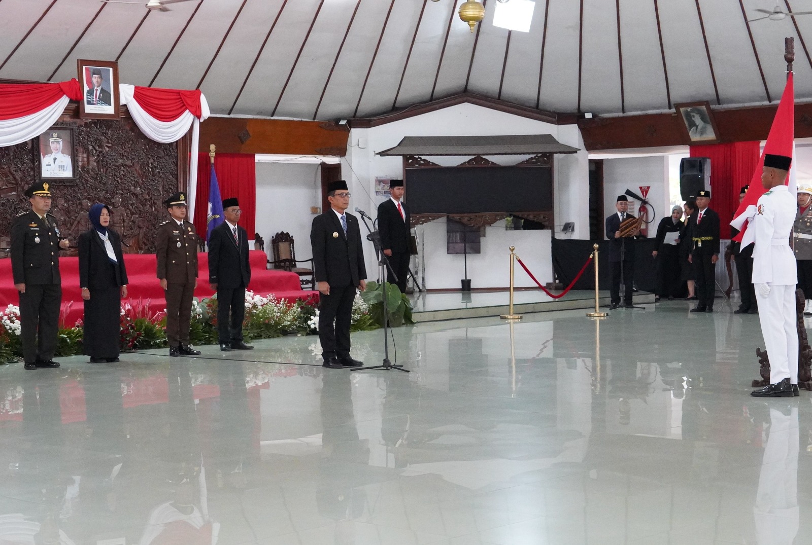 Dandim Bojonegoro Hadiri Pengukuhan 72 Anggota Paskibraka 2026: Siap Tunaikan Tugas Mulia di Hari Kemerdekaan