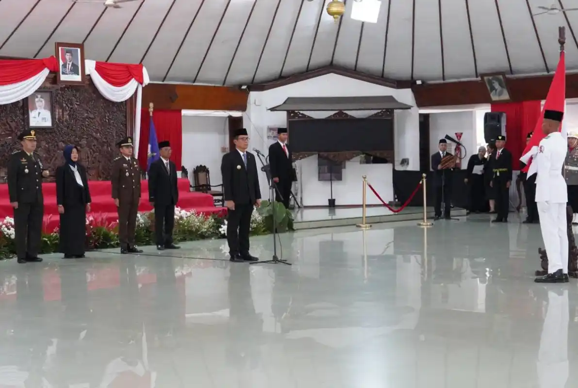 Dandim Bojonegoro Hadiri Pengukuhan 72 Anggota Paskibraka 2026: Siap Tunaikan Tugas Mulia di Hari Kemerdekaan