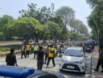 800 Simpatisan Gerindra Jakarta Utara Bergerak ke Gedung DPR RI Dukung Pidato Kenegaraan Presiden Prabowo
