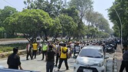 800 Simpatisan Gerindra Jakarta Utara Bergerak ke Gedung DPR RI Dukung Pidato Kenegaraan Presiden Prabowo 800 Simpatisan Gerindra Jakarta Utara Bergerak ke Gedung DPR RI Dukung Pidato Kenegaraan Presiden Prabowo