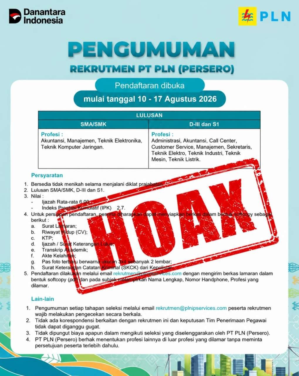 Polda Papua Barat Daya Imbau Masyarakat Waspadai Penipuan Rekrutmen Perusahaan Negara Polda Papua Barat Daya Imbau Masyarakat Waspadai Penipuan Rekrutmen Perusahaan Negara