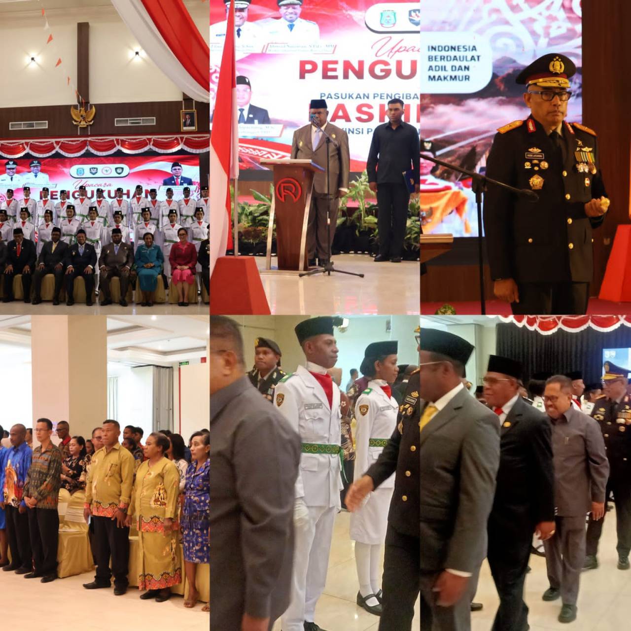 Kapolda Hadiri Pengukuhan Paskibraka Tingkat Provinsi Papua Barat Daya Kapolda Hadiri Pengukuhan Paskibraka Tingkat Provinsi Papua Barat Daya