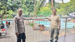 IPDA Andhika VO Pimpin Monitoring Kolam Renang Talaga Bestari, Pastikan Wisatawan Aman dan Kondusif