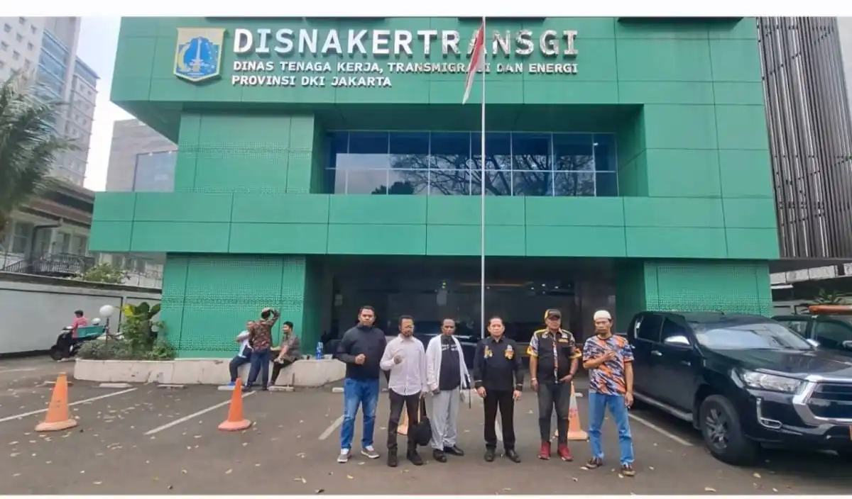 Kepala Disnakertransgi DKI Tak Hadir, LSM-GMBI Pertanyakan Nasib Perkara Empat Pekerja