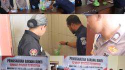 Ditresnarkoba Polda PBD Musnahkan 3,36 Gram Sabu, Proses Diawasi Secara Transparan