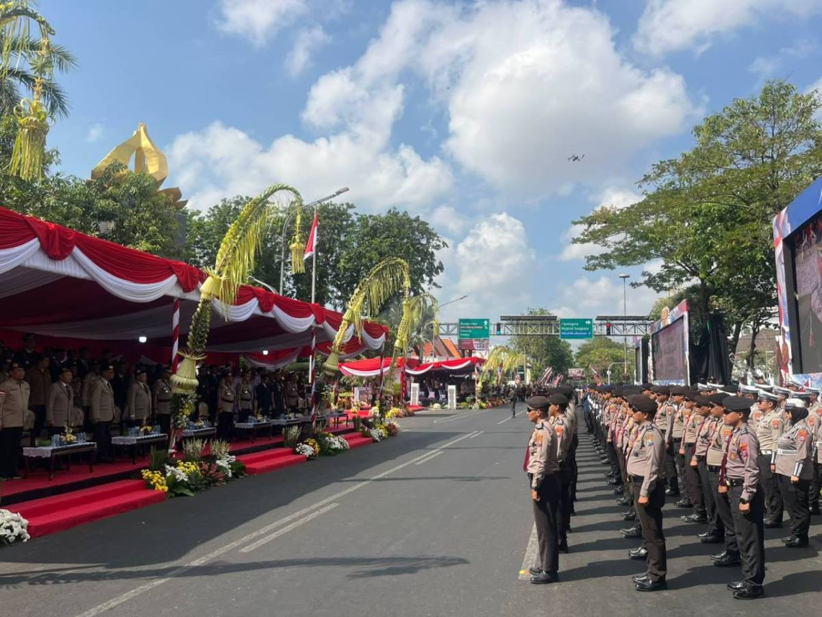 Di Surabaya, Kapolri Pimpin Peringatan Hari Juang Polri 2026
