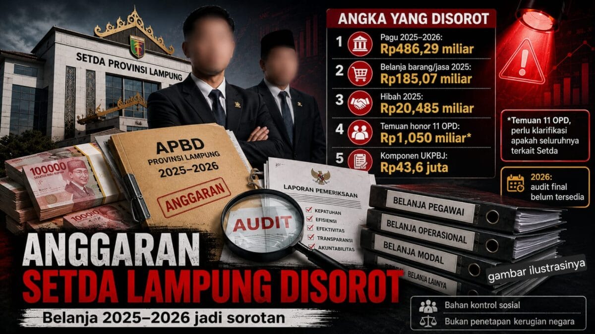 Anggaran Setda Lampung Rp486,29 Miliar Disorot, Karo Umum Muhammad Yuliardi Siap Buka Ruang Klarifikasi