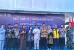 Dandim Bojonegoro Dampingi Menko PMK Hadiri Harlah dan Peresmian Gedung Baru SMPN 1 Padangan