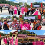 Polres Maybrat Gelar Tradisi Penyambutan Kapolres Baru AKBP Jandry Denny Sairlela