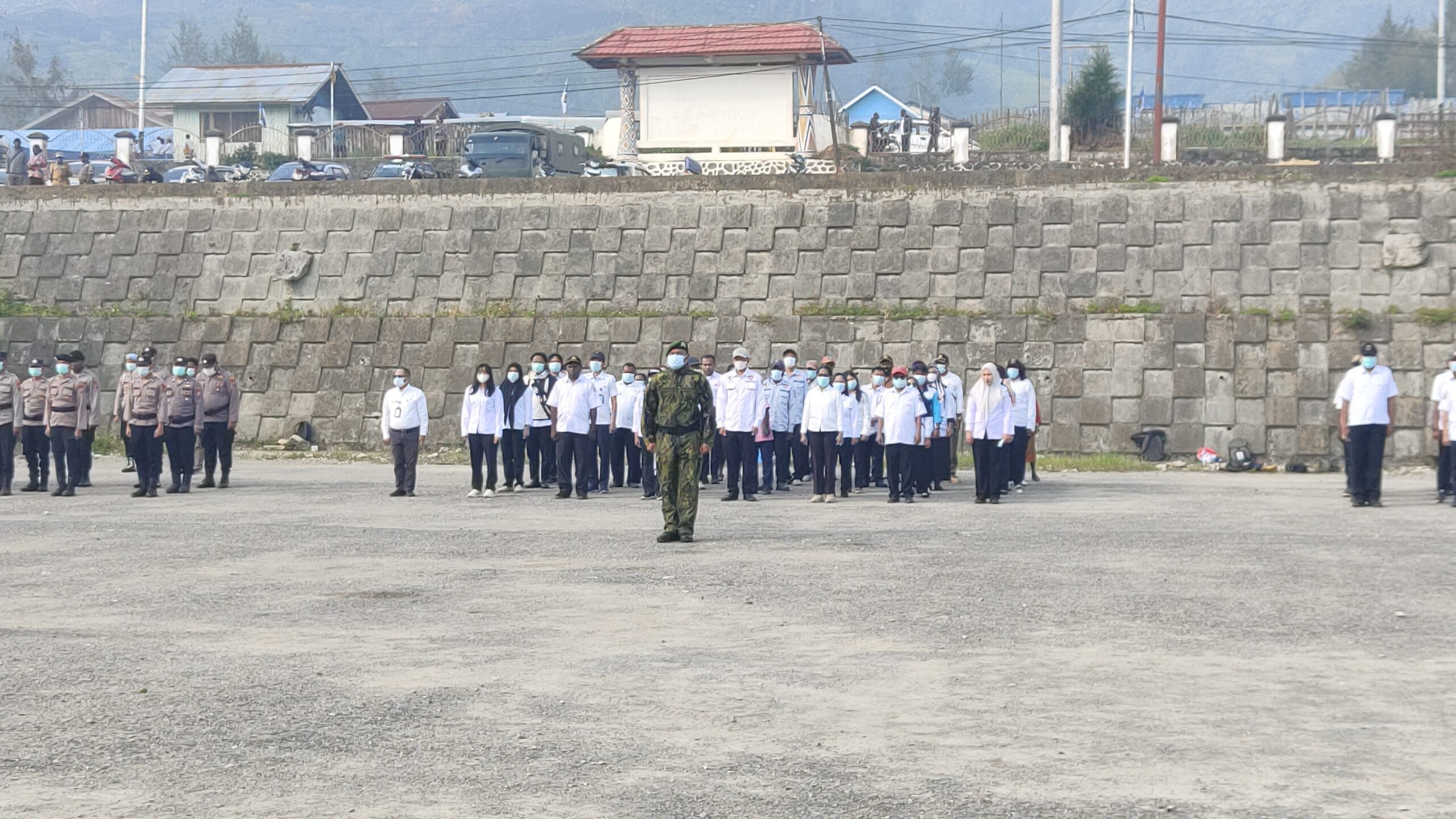 Bersama Unsur Forkopimda, Satgas Yonif 2 Marinir Siap Mendukung Penanganan Bencana di Kabupaten Paniai Bersama Unsur Forkopimda, Satgas Yonif 2 Marinir Siap Mendukung Penanganan Bencana di Kabupaten Paniai