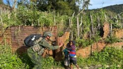 Kehangatan Marinir di Enarotali, Berbagi Cerita dan Kebahagiaan Bersama Anak-Anak Kehangatan Marinir di Enarotali, Berbagi Cerita dan Kebahagiaan Bersama Anak-Anak