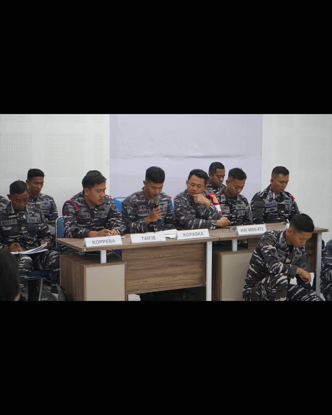 Pangkoarmada III Hadiri Tactical Floor Game Latihan Operasi Mengatasi Gerakan Separatis Bersenjata TA 2026