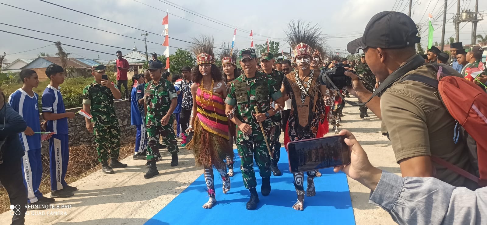Pangdam XVIII/Kasuari Resmikan Jembatan Garuda Merah Putih, Wujud Nyata Negara Hadir Untuk Rakyat di PBD
