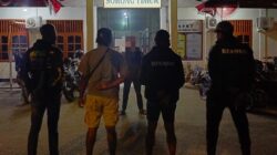 Patroli Malam Polres Sorong Selatan dan Polsek Sorong Timur Antisipasi Kejahatan 3C
