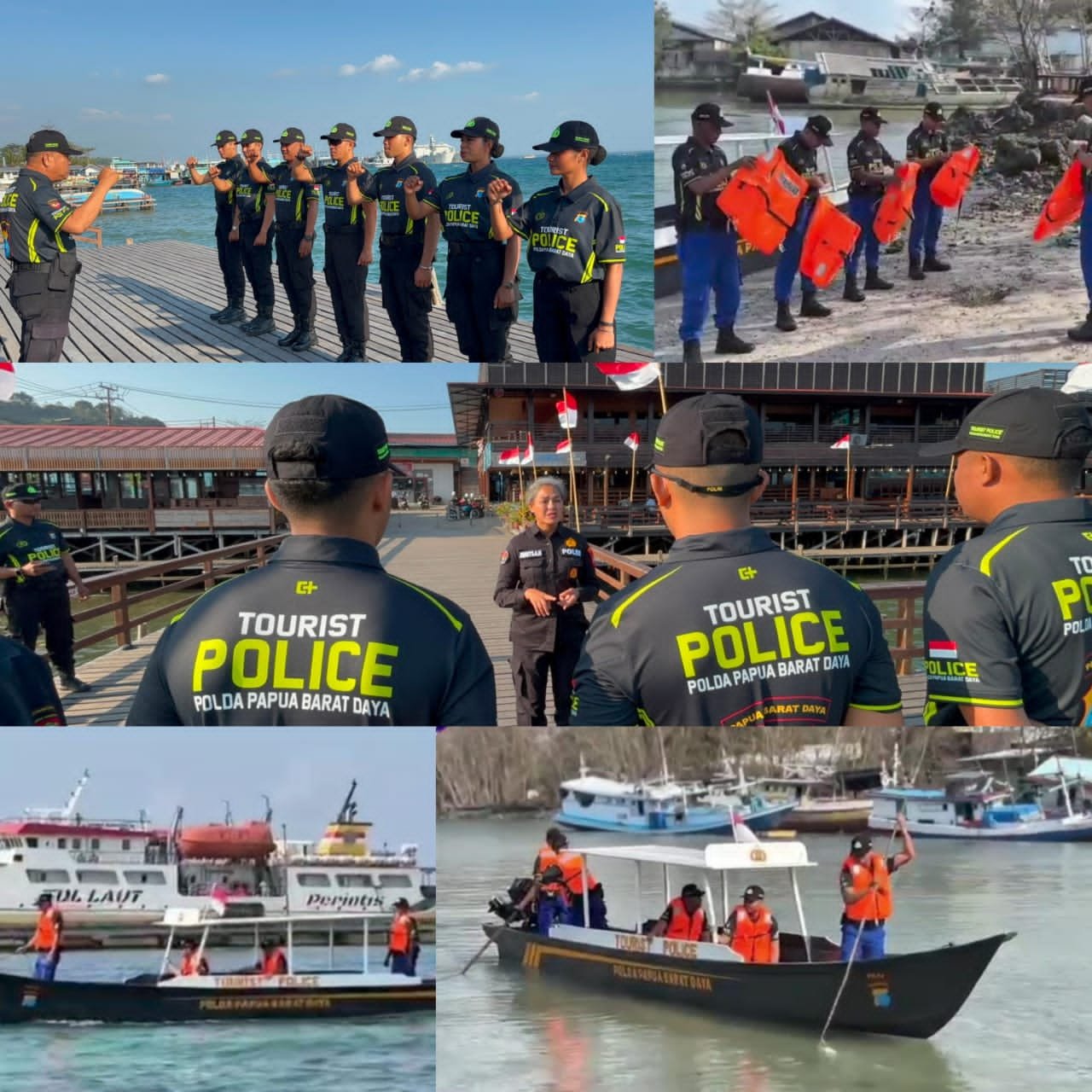 Pertajam Pelayanan Program Police Tourist, Ditpamobvit dan Ditpolairud Polda PBD Tingkatkan Kompetensi Personel