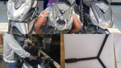 Team Elang Polsek Sorong Barat Tangkap Terduga Pelaku Curanmor, Sejumlah Motor Diamankan