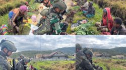 Satgas Yonif 2 Marinir Dukung Petani Lokal, Hasil Tani Warga Pasir Putih Diborong