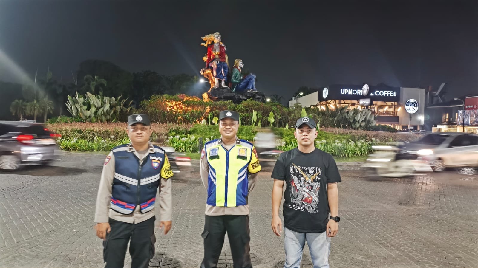 IPTU Amir Murtado Pimpin Patroli KRYD, Sasar Tiga Bunderan Citra Raya