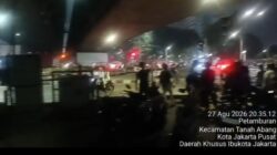 Aksi Anarkis di Kawasan DPR/MPR Berujung Pembubaran, Situasi Kembali Kondusif