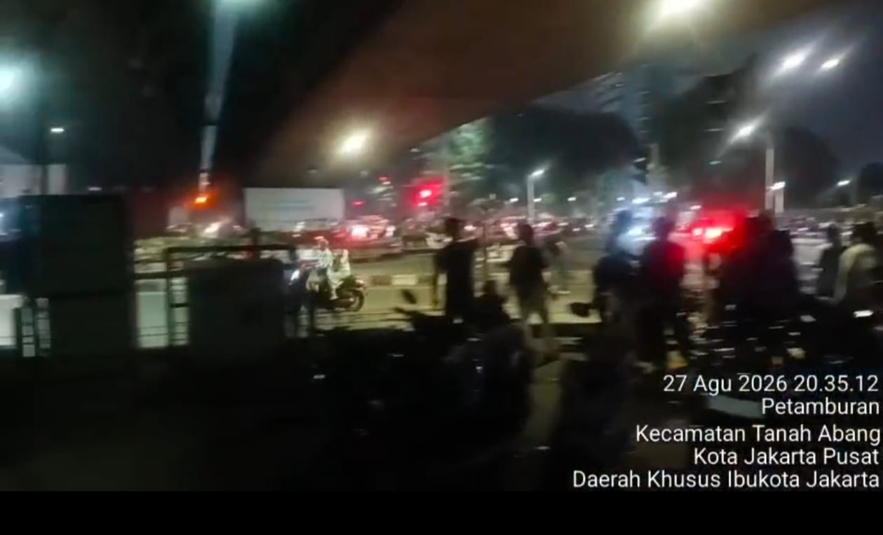 Aksi Anarkis di Kawasan DPR/MPR Berujung Pembubaran, Situasi Kembali Kondusif